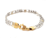 Load image into Gallery viewer, Designer Platinum &amp; Yellow Gold Bracelet for Men JL PTB 750   Jewelove.US
