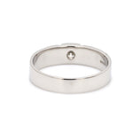 Load image into Gallery viewer, Customised 0.25 cts. Single Diamond Platinum Ring for Men SJ PTO 311-Z
