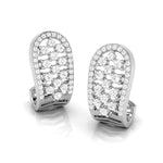 Load image into Gallery viewer, Platinum &amp; Diamond Earrings for Women JL PT E BL-03   Jewelove.US
