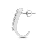 Load image into Gallery viewer, Platinum &amp; Diamond Earrings for Women JL PT E BL-03
