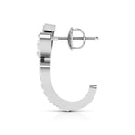 Load image into Gallery viewer, Platinum &amp; Diamond Earrings for Women JL PT E BL-04   Jewelove.US
