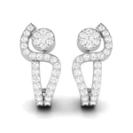 Load image into Gallery viewer, Platinum &amp; Diamond Earrings for Women JL PT E BL-04  VVS-GH Jewelove.US
