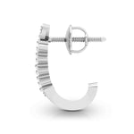 Load image into Gallery viewer, Designer Platinum &amp; Diamond Earrings for Women JL PT E BL-09
