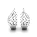 Load image into Gallery viewer, Designer Platinum &amp; Diamond Earrings for Women JL PT E BL-09
