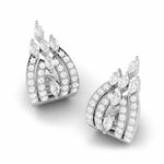 Load image into Gallery viewer, Designer Platinum &amp; Diamond Earrings for Women JL PT E BL-12
