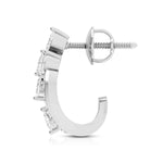 Load image into Gallery viewer, Designer Platinum &amp; Diamond Earrings for Women JL PT E BL-12
