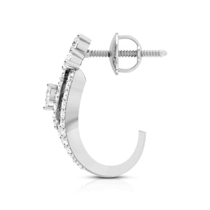 Designer Platinum & Diamond Earrings for Women JL PT E BL-13   Jewelove.US