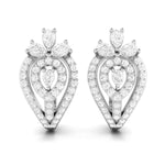 Load image into Gallery viewer, Designer Platinum &amp; Diamond Earrings for Women JL PT E BL-13  VVS-GH Jewelove.US
