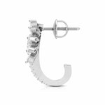 Load image into Gallery viewer, Designer Platinum &amp; Diamond Earrings for Women JL PT E BL-16
