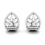 Load image into Gallery viewer, Designer Platinum &amp; Diamond Earrings for Women JL PT E BL-18

