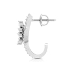 Load image into Gallery viewer, Designer Platinum &amp; Diamond Earrings for Women JL PT E BL-19
