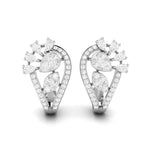 Load image into Gallery viewer, Designer Platinum &amp; Diamond Earrings for Women JL PT E BL-20
