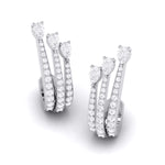 Load image into Gallery viewer, Designer Platinum &amp; Diamond Earrings for Women JL PT E BL-22   Jewelove.US
