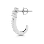 Load image into Gallery viewer, Designer Platinum &amp; Diamond Earrings for Women JL PT E BL-22
