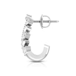 Load image into Gallery viewer, Designer Platinum &amp; Diamond Earrings for Women JL PT E BL-24
