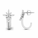 Load image into Gallery viewer, Designer Platinum &amp; Diamond Earrings for Women JL PT E BL-27   Jewelove.US
