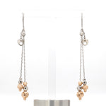 Load image into Gallery viewer, Japanese Platinum Earrings with Rose Gold for Women JL PT E 278   Jewelove.US
