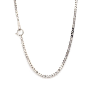 2.5mm Dazzling Shiny Japanese Franco Platinum Chain JL PT CH 1065