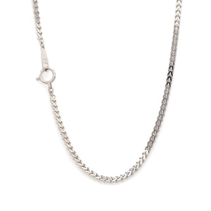 2.5mm Dazzling Shiny Japanese Franco Platinum Chain JL PT CH 1065   Jewelove.US