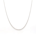 Load image into Gallery viewer, Japanese Milgrain Uni-sex Platinum Cable Chain JL PT CH 971   Jewelove.US
