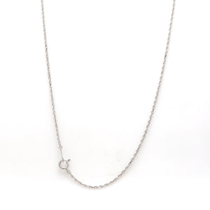 Japanese Milgrain Uni-sex Platinum Cable Chain JL PT CH 971   Jewelove.US