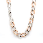 Load image into Gallery viewer, Heavy Platinum &amp; Rose Gold Chain for Men JL PT CH 1003   Jewelove.US
