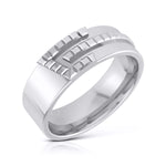 Load image into Gallery viewer, Platinum Diamond Couple Love Bands JL PT CB-6
