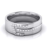 Load image into Gallery viewer, Platinum Diamond Couple Love Bands JL PT CB-6  Men-s-Ring-only-SI-IJ Jewelove.US
