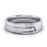 Load image into Gallery viewer, Platinum Diamond Couple Love Bands JL PT CB-6
