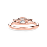 Load image into Gallery viewer, 70-Pointer Cushion Cut Solitaire Diamond 18K Rose Gold Ring JL AU 1231R-B   Jewelove.US
