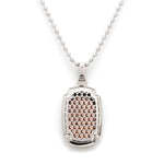 Load image into Gallery viewer, Platinum + Rose Gold SrinathJi Pendant JL PT SrinathJi
