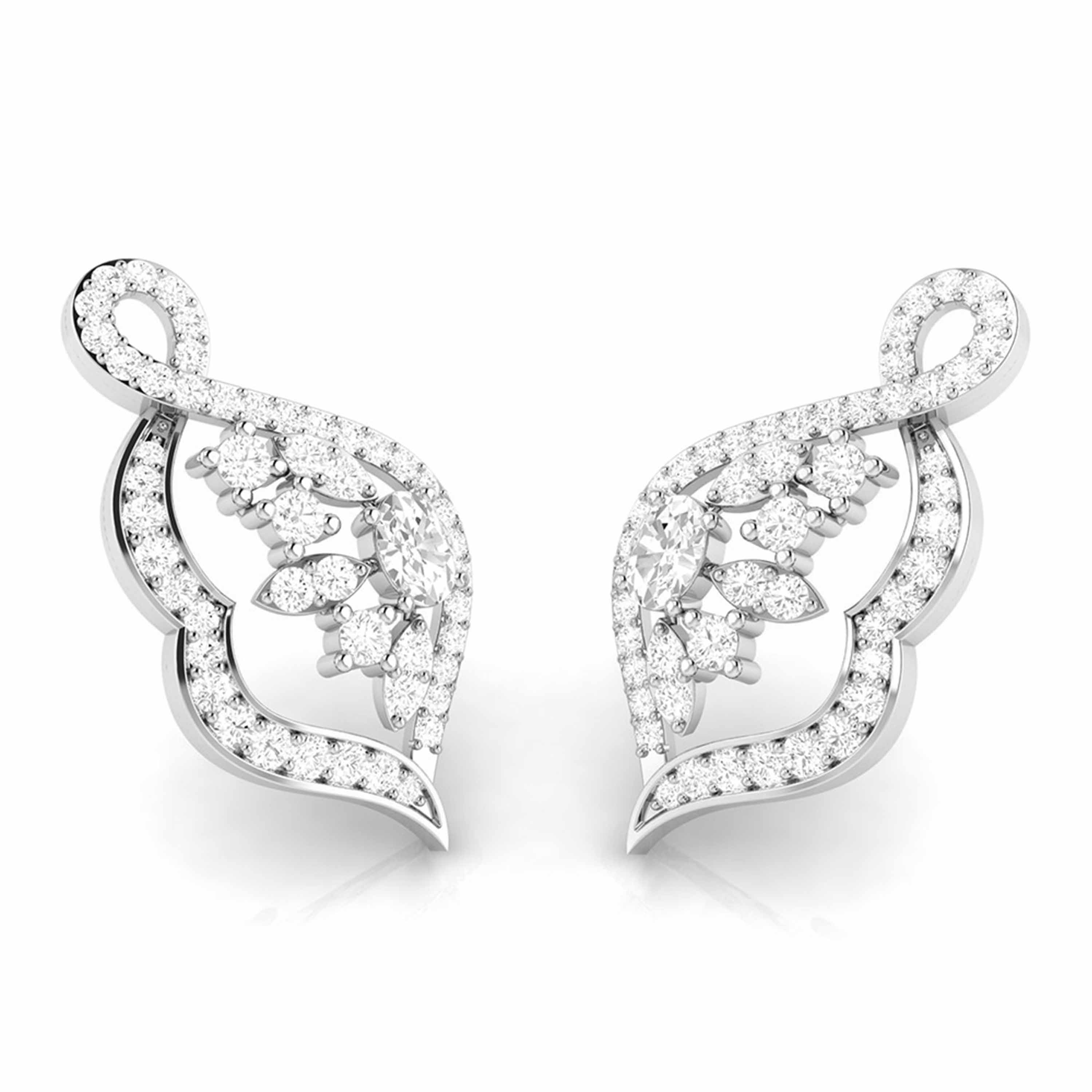 Designer Platinum Diamond Pendant Set JL PT P NL 8479