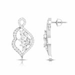 Load image into Gallery viewer, Designer Platinum Diamond Pendant Set JL PT P NL 8479
