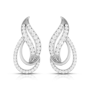 Platinum with Diamond Pendant Set for Women JL PT P NL 8504