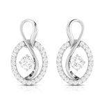Load image into Gallery viewer, Designer Platinum with Diamond Solitaire Pendant Set for Women JL PT PE NL8518  Earrings Jewelove.US
