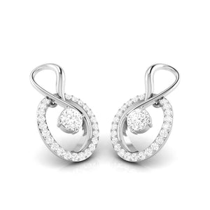 Designer Platinum with Diamond Solitaire Pendant Set for Women JL PT PE NL8518
