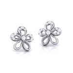 Load image into Gallery viewer, Platinum Diamond Earrings for Women JL PT E B-1   Jewelove.US
