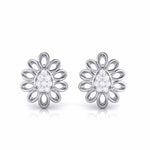 Load image into Gallery viewer, Designer Platinum Diamond Earrings for Women JL PT E B-2
