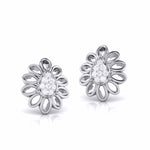 Load image into Gallery viewer, Designer Platinum Diamond Earrings for Women JL PT E B-2
