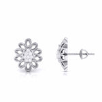 Load image into Gallery viewer, Designer Platinum Diamond Earrings for Women JL PT E B-2
