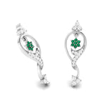 Load image into Gallery viewer, Designer Platinum with Diamond Earrings for Women JL PT E NL8538   Jewelove.US
