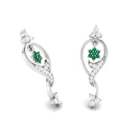 Load image into Gallery viewer, Designer Platinum with Diamond Earrings for Women JL PT E NL8538
