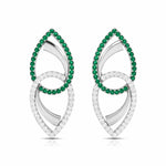 Load image into Gallery viewer, Designer Platinum Diamond Earrings for Women JL PT E NL8550
