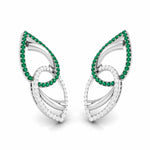 Load image into Gallery viewer, Designer Platinum Diamond Earrings for Women JL PT E NL8550

