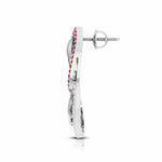 Load image into Gallery viewer, Designer Platinum Diamond Earrings for Women JL PT E NL8550
