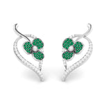 Load image into Gallery viewer, Designer Platinum Diamond Earrings for Women JL PT E NL8579   Jewelove.US
