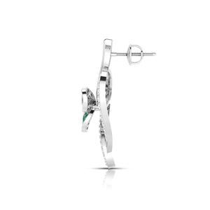 Designer Platinum Diamond Earrings for Women JL PT E NL8579   Jewelove.US