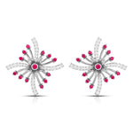 Load image into Gallery viewer, Platinum Diamond Earrings for Women JL PT E NL8581
