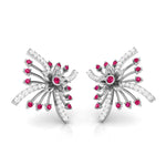Load image into Gallery viewer, Platinum Diamond Earrings for Women JL PT E NL8581   Jewelove.US
