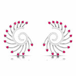 Load image into Gallery viewer, Designer Platinum Diamond Earrings for Women JL PT E NL8689
